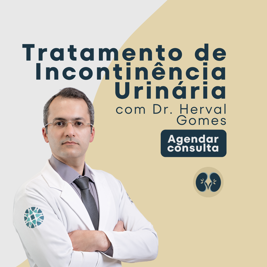 Tratamento com Especialista em incontinência urinária, Dr. Herval Gomes